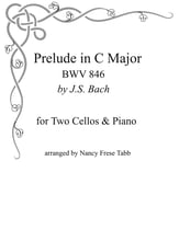Bach Prelude in C (BWV (846) P.O.D. cover